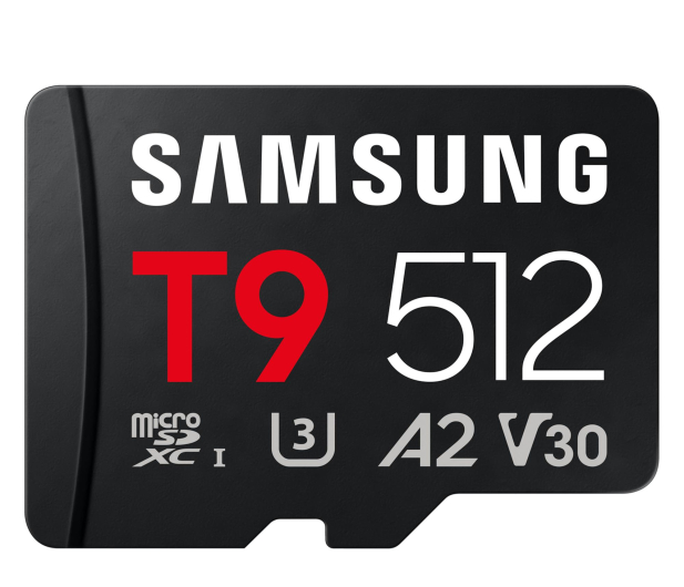 Samsung 512GB T9 microSDXC 200MB/s z czytnikiem - 1522583 - zdjęcie